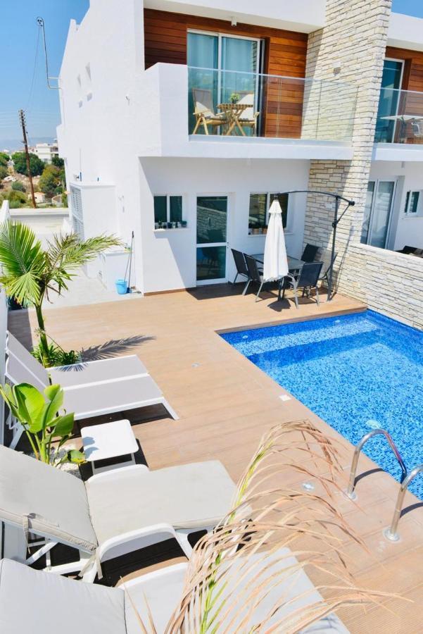 Melanos Residence 2 Bdrm Townhouse With Private Pool Klorakas Екстер'єр фото